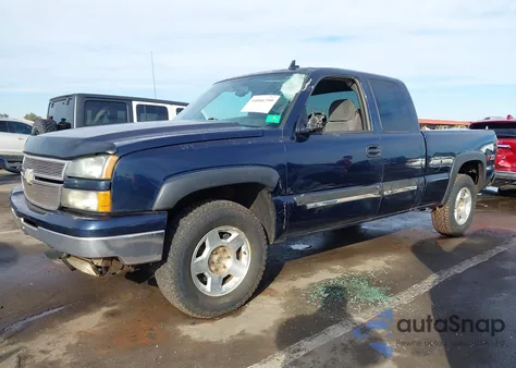 2006 Chevrolet Silverado 1500 Lt2 из США, поврежденный, VIN 2GCEK19B761107814
